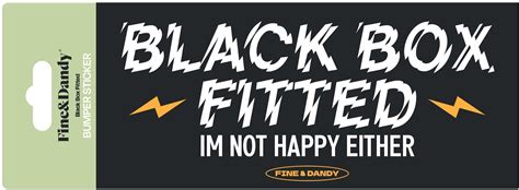 Black Box Sticker For Car Halfords