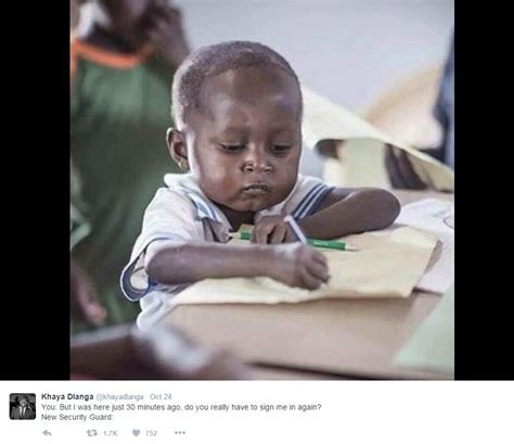 Black Boy Writing Meme