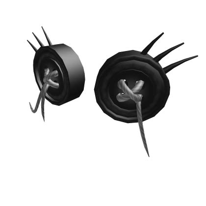 Black Button Eyes - Roblox ID