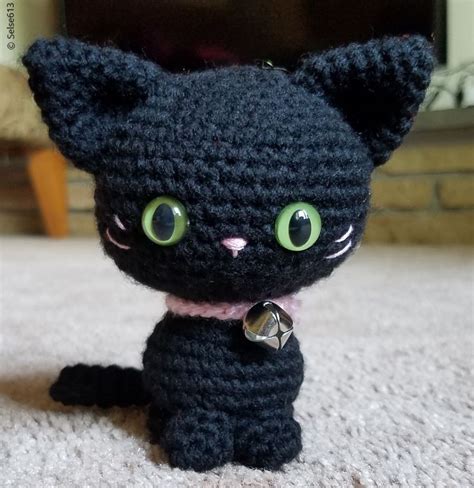 Black Cat Crochet Pattern Free