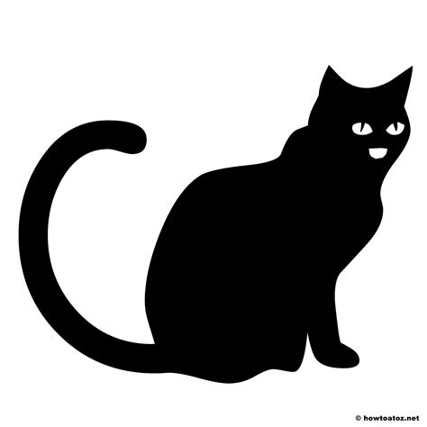 Cat silhouette Coussin décoratif, Mandala, Chat