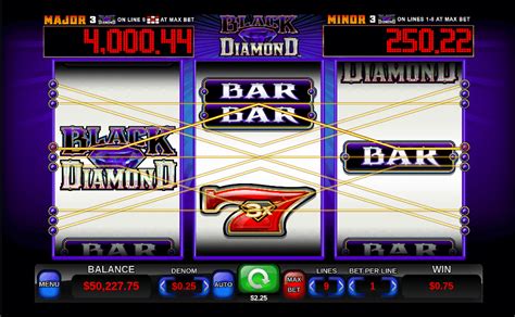 Black Diamond Skill Stop Slot Machine Review