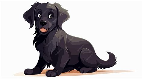 Black Dog Cartoon Images
