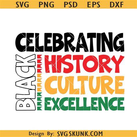 Unveiling the Brilliance of Black Excellence: Elevate Your Design with Amazing Black Excellence Svg Files