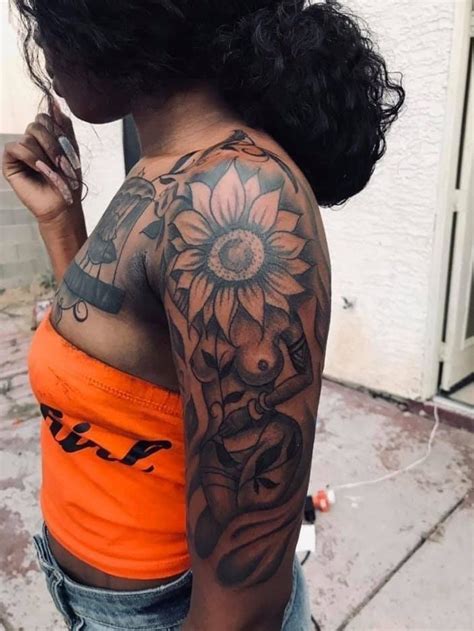 Black Female Tattoos