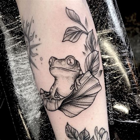 Black Frog Tattoo
