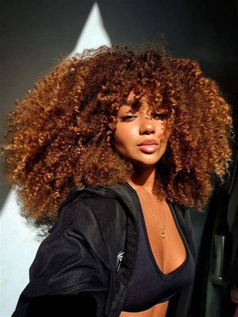 Black Girl Curly Hair Color