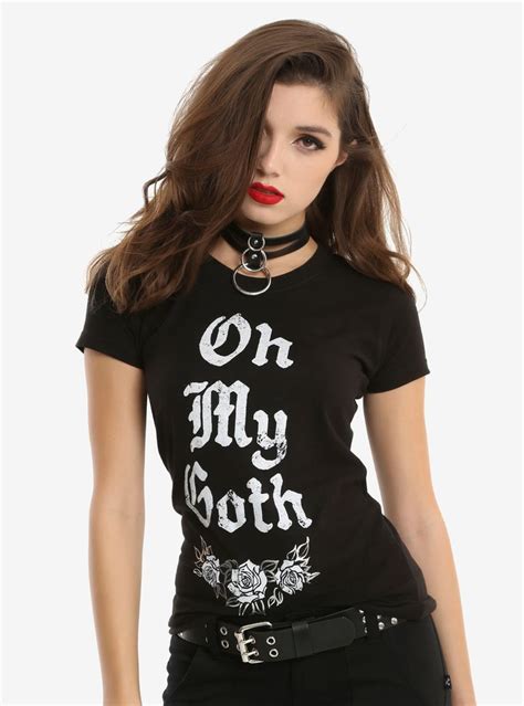 Unleash Your Dark Side with our Black Goth Shirt