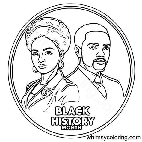 Black History Month Color Pages