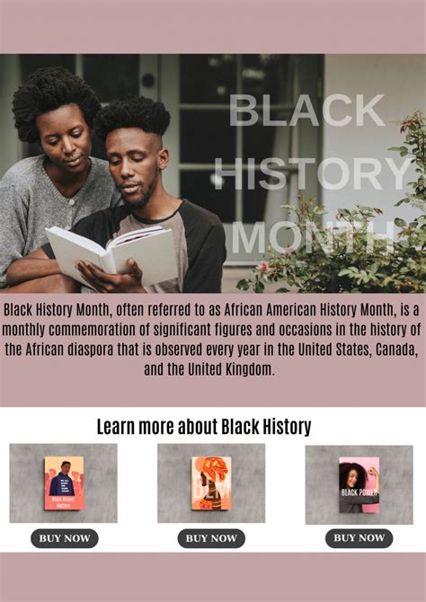 Black History Month Email Template