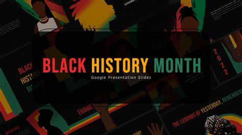 Black History Month Powerpoint Template - Great Research