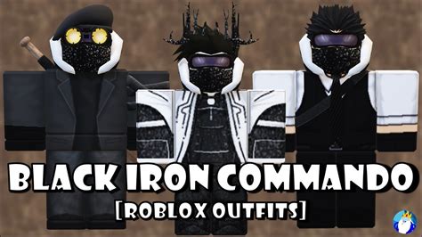 Black Iron Commando - Roblox