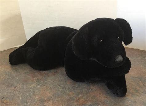 Adorable Black Lab Stuffed Animal - A Soft and Cuddly Companion for Pet Lovers