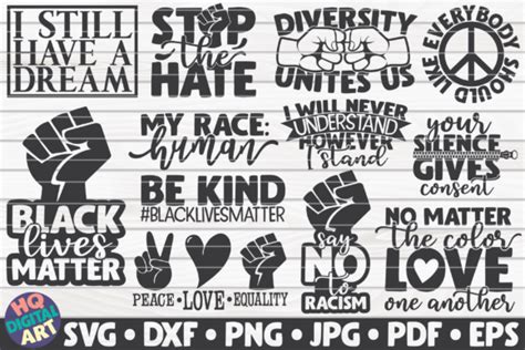 Download Black Lives Matter Bundle | 12 Designs DXF Files