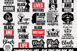 Download Black Lives Matters SVG Bundle Files For Crafts