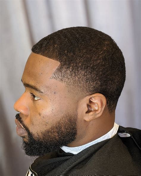 Black Men Beard Fade