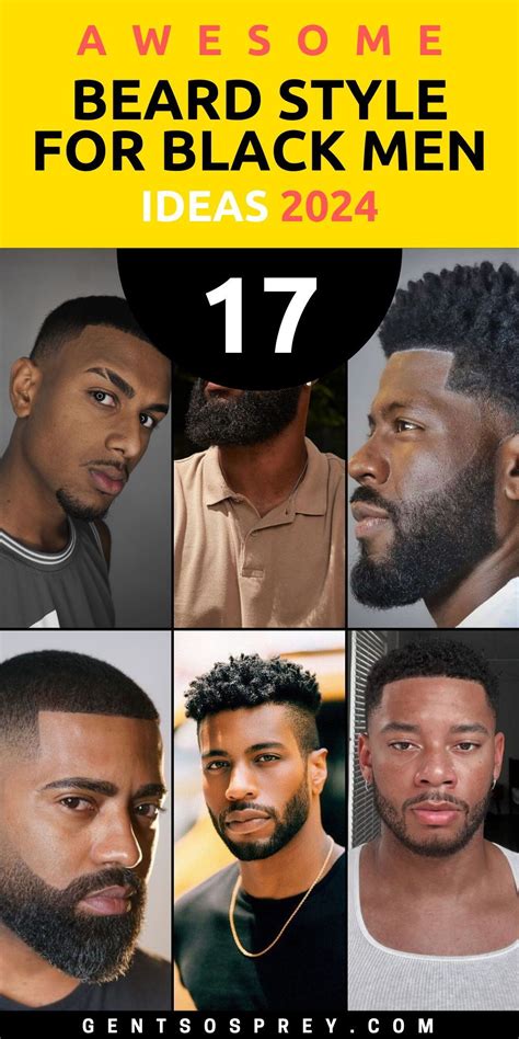 Black Men Beards Style