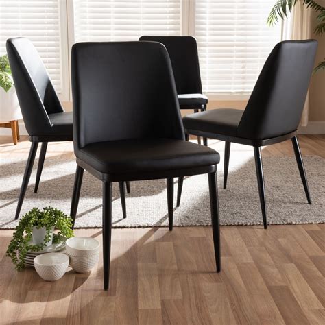Black Modern Dining Chairs