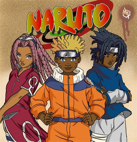 Black Naruto Character