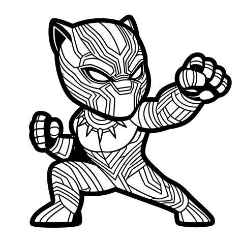 Black Panther Coloring Pages For Kids