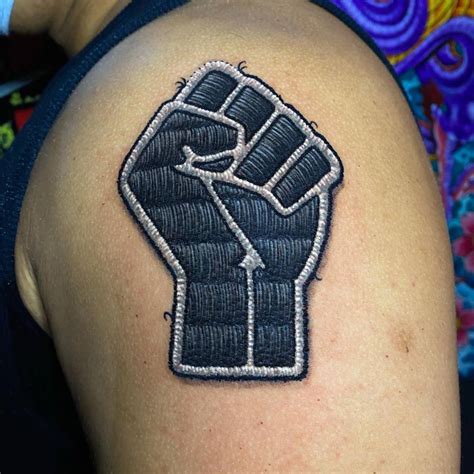 Black Power Tattoos Ideas