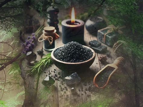 Unveiling the Mystical Powers of Black Salt - Discover Its Enchanting Magical Properties