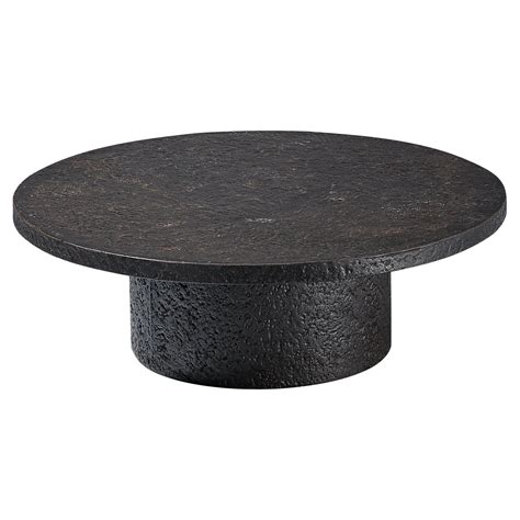 Black Stone Coffee Table