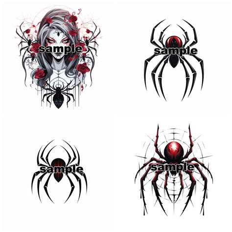 Black Widow Tattoos