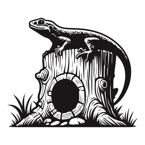 Download Black and White Lizard SVG File - SVG Design Cut Files