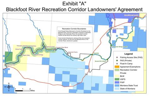 Blackfoot River Float Map