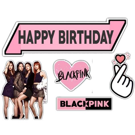 Blackpink Cake Topper