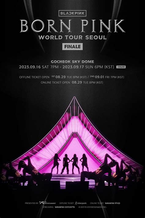 Blackpink Concert Poster