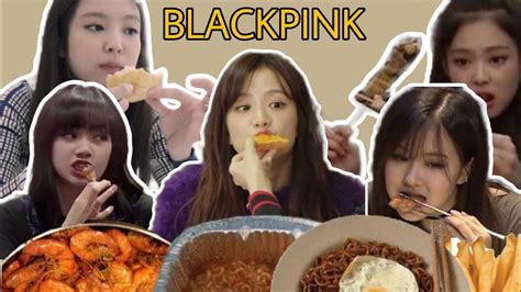 Blackpink Eating Food