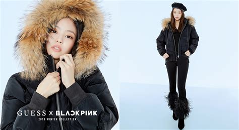Blackpink Guess Winter Collection
