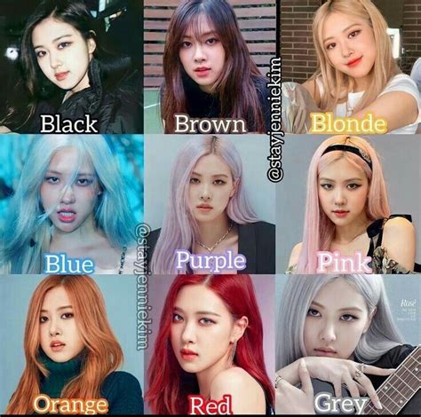 Blackpink Hair Color