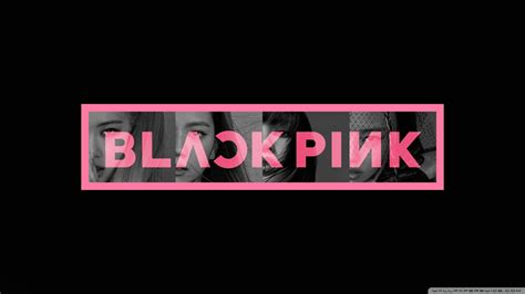 Blackpink Text Wallpaper
