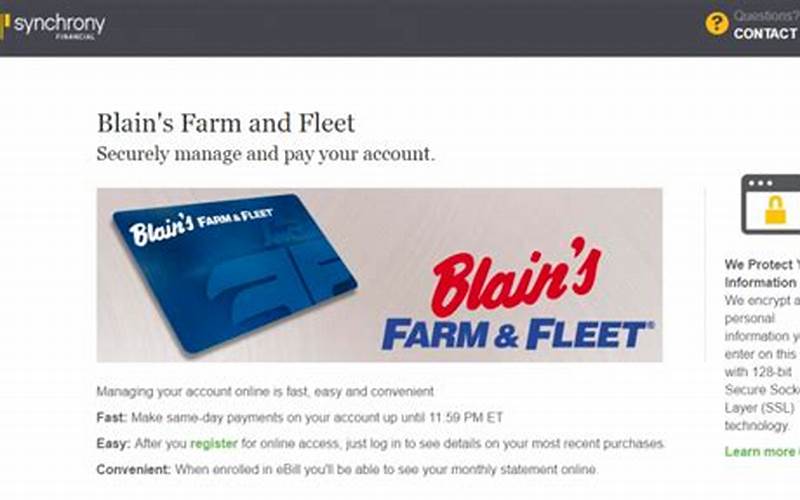 Blain'S Farm And Fleet Credit Card: Unlock Extra Savings