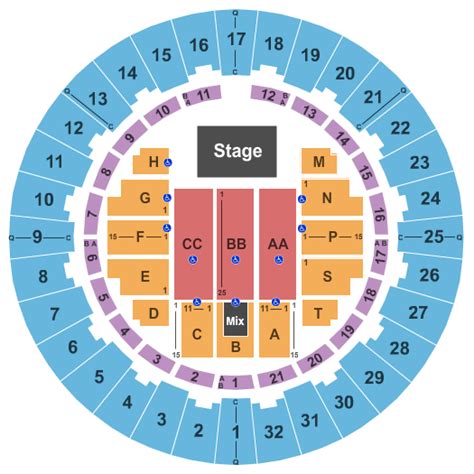 Blaisdell Center Seating Chart