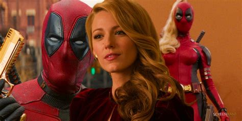 Blake Lively Appears as Lady Deadpool