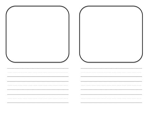 Blank Book Template For Kids