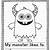 Blank Monster Writing For Kindergarten Worksheets