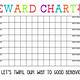 Blank Reward Chart Printable