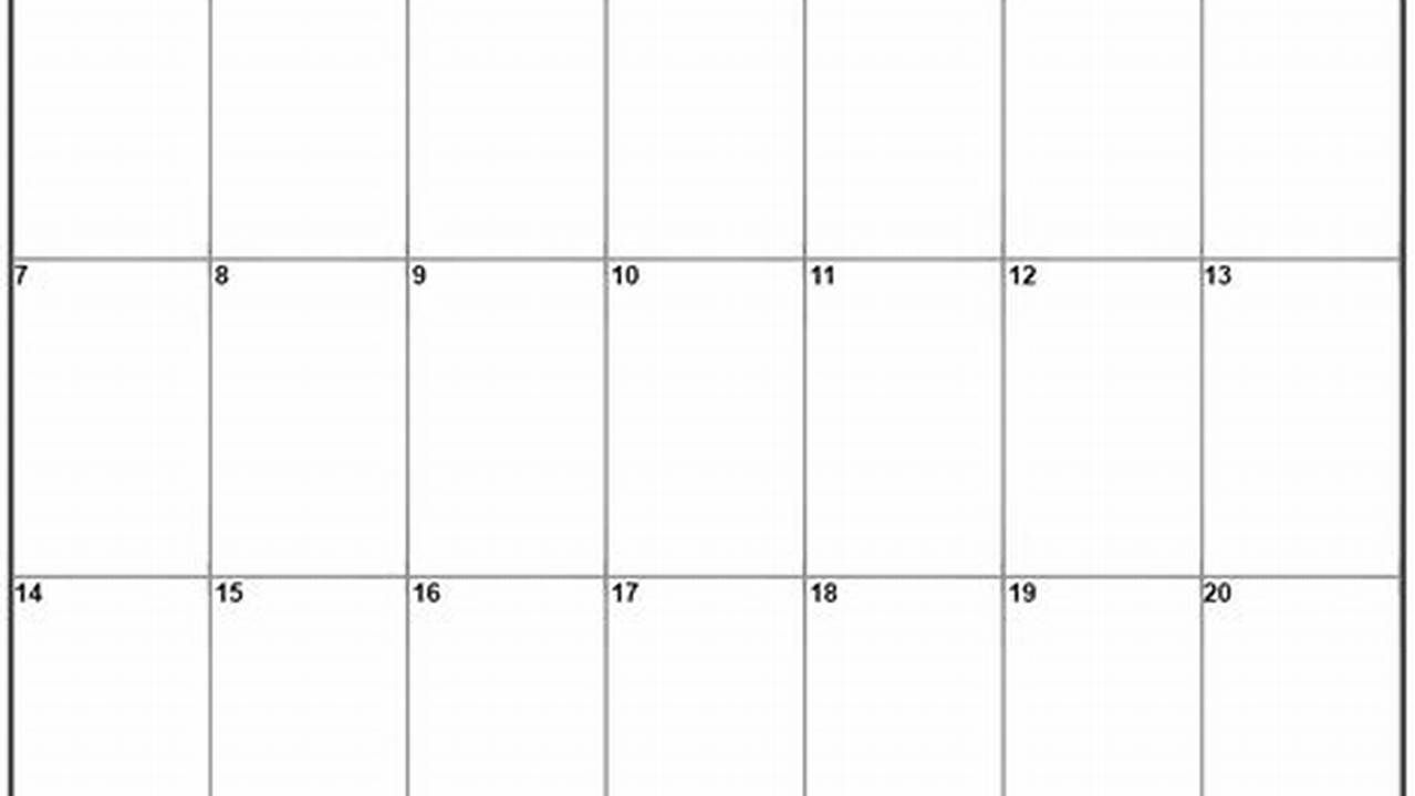 Blank September 2025 Calendar Google Docs Printable