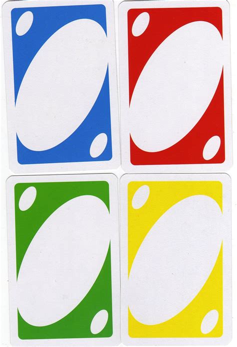 Blank Cards Uno