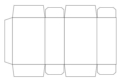 Blank Cereal Box Template