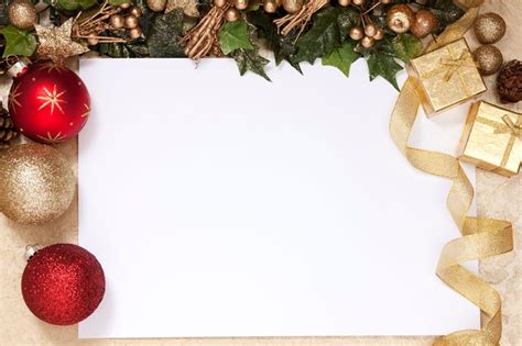 Blank Christmas Card Templates Free