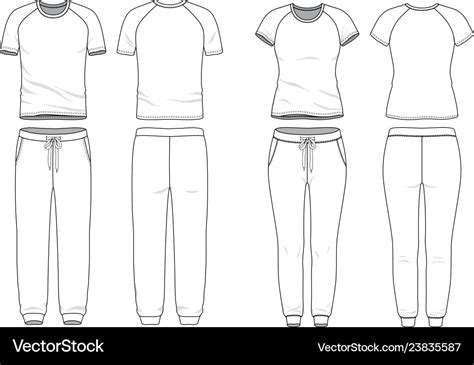 Blank Clothes Templates