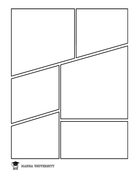 Blank Comic Book Pages Free Printable