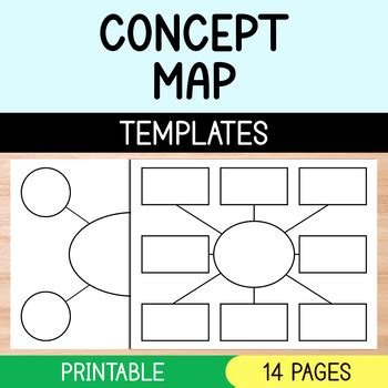 Free Printable Concept Map Template Printable Templates