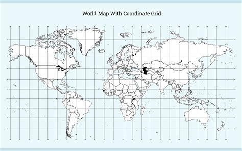 Blank World Map Showing Latitude And Longitude New Of The Latitude